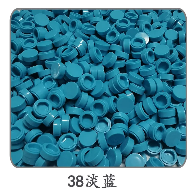 500-Piece Round Tile Set for Mosaic Art and Creative Building