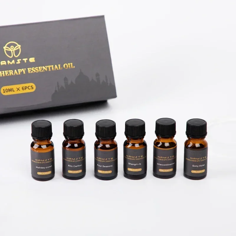 معطر هواء للسيارة من NAMSTE فاخر 6 عبوات 10 مل نكه...