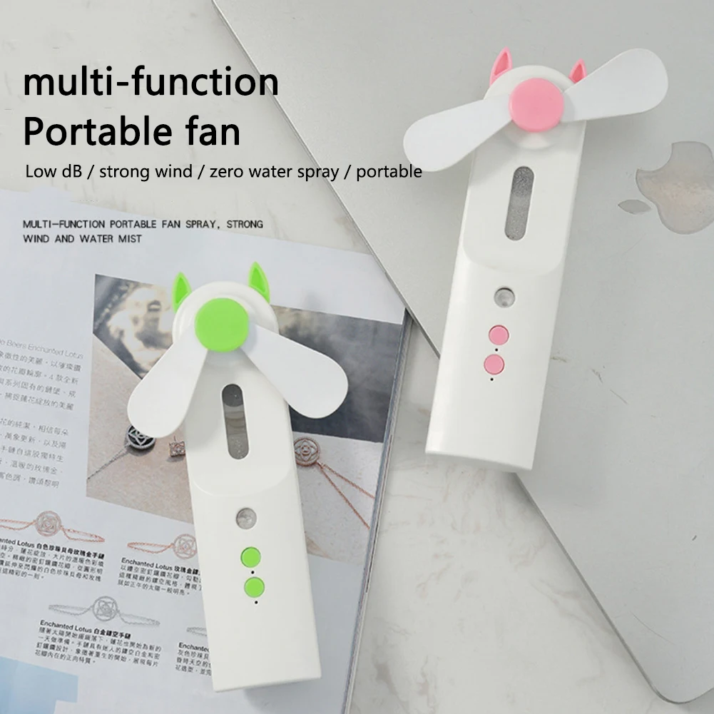 Ventilateur électrique Portable à jet d'eau, batterie Rechargeable par USB, Mini  ventilateur Portable, climatiseur, humidificateur pour l'extérieur -  AliExpress