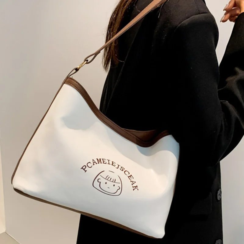 

Casual Women Shoulder Bags Padded bag PU Leather Shopper Large Women's Bag Luxury Designer Messenger Bags