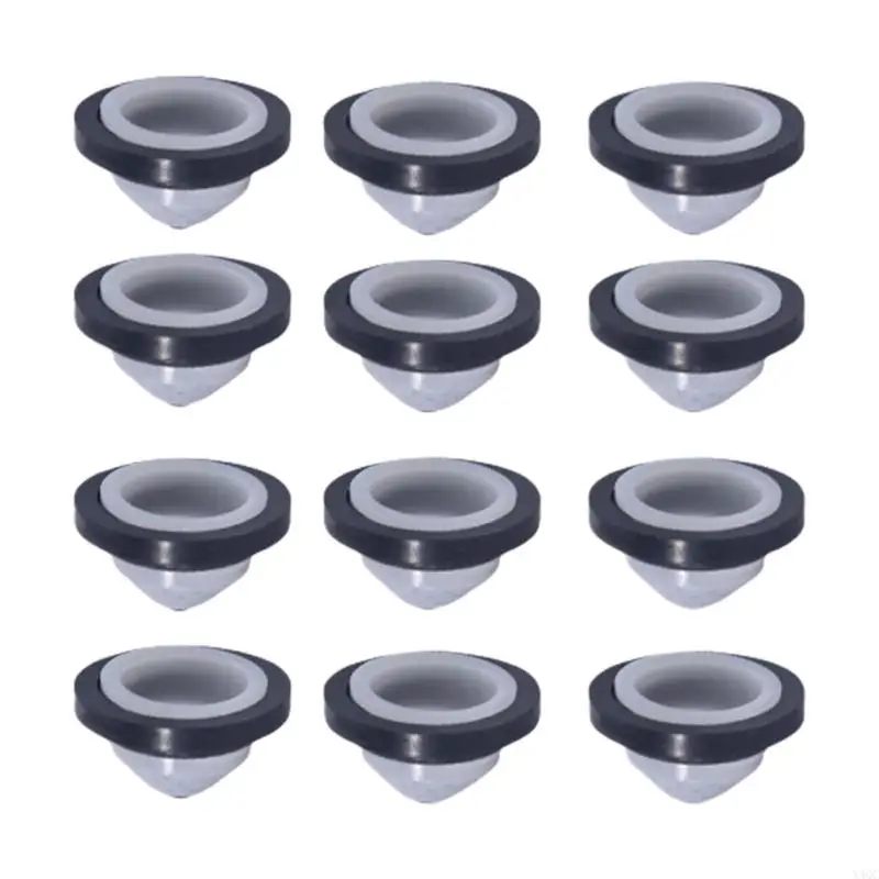 2/6/12pcs Antinegative Pressure Check Rubber Pad Shower Faucet Gasket None Return Pad for Shower Valves & Mixing Valves Y4QC