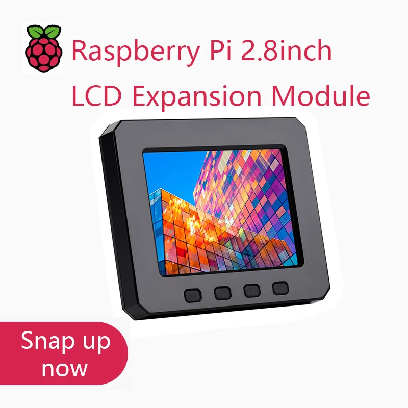 240 Modulo Di Espansione Lcd Raspberry Pi Da 320 Pollici, Touch Screen Resistivo Per Schede Serie Raspberry Pi Zero / Zero 2 W