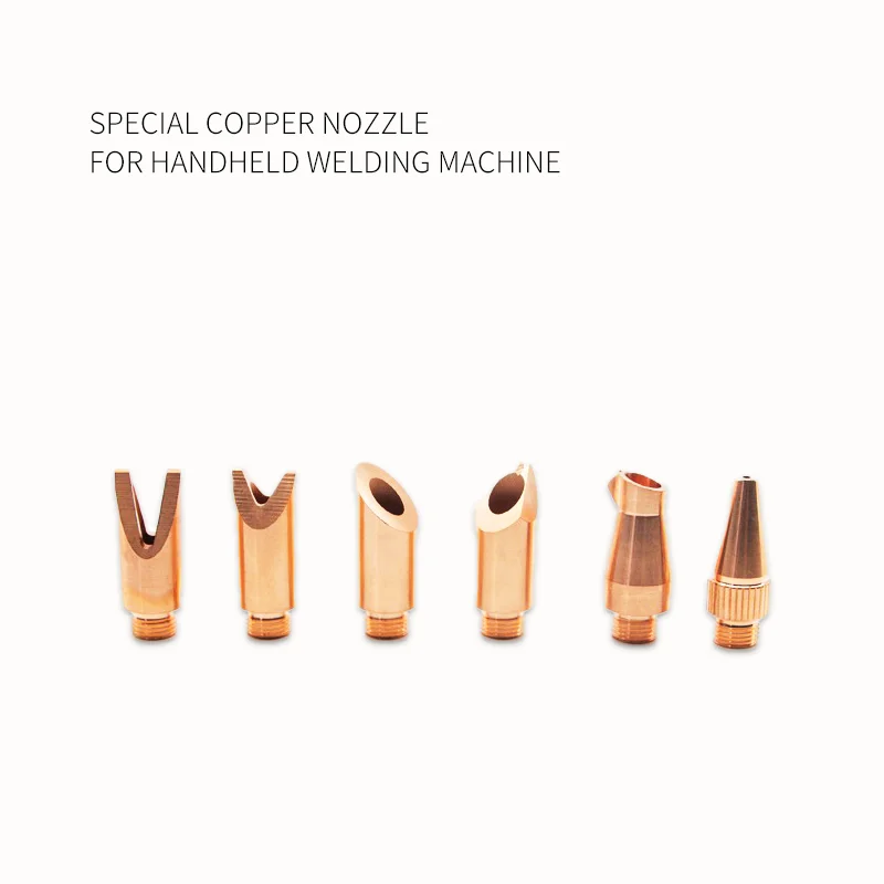 Start now Handheld Laser Equipment Fiber Laser Welding Machine with Metal Copper Nozzle Essential Parts for Operations