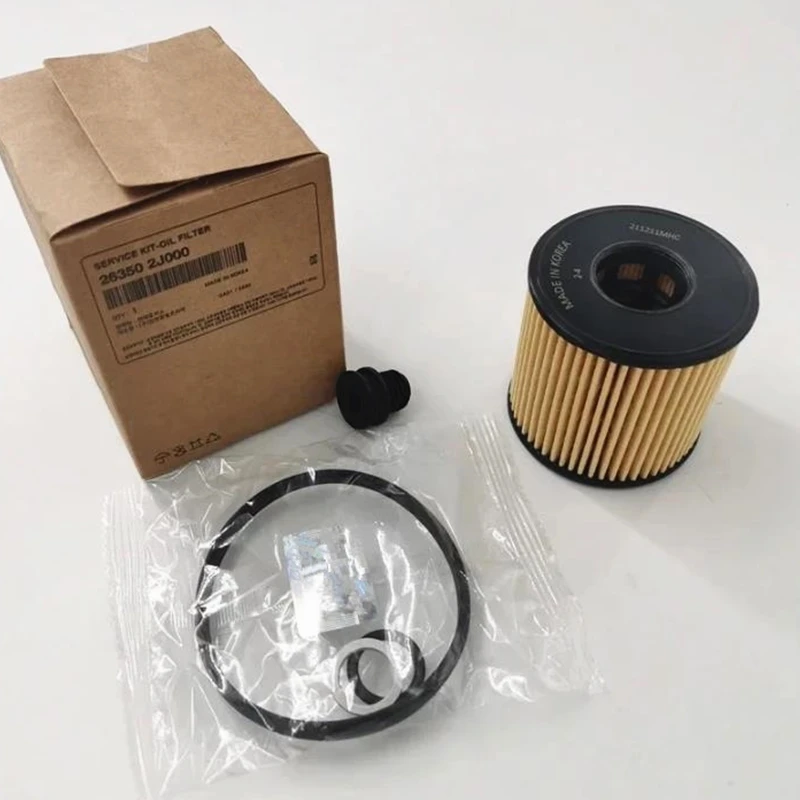 Auto Oil Filter Element Suit For Kia K5 For Hyundai Sonata 10 IX35 2.0 263502J000 26350 2J000 26350-2J000