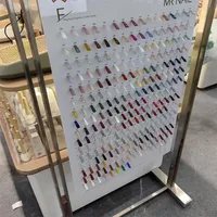 Gel vernis à ongles avec nuanciers, tableau de comparaison détachable pour l'art des ongles en acrylique, pour les nouveaux styles, présentoir à ongles 1