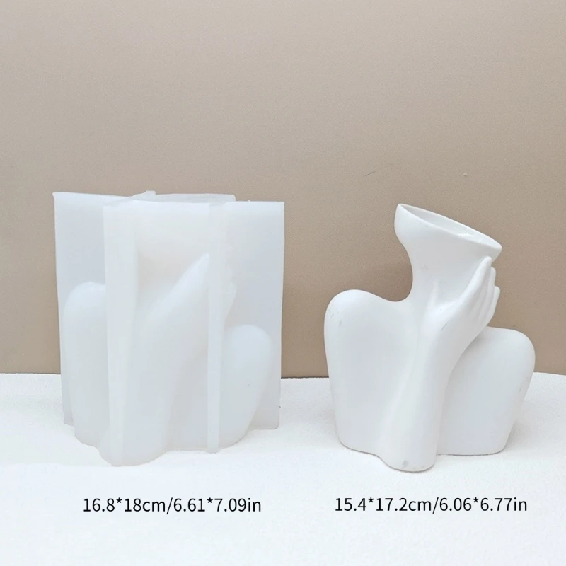 Silicone Molds Resin Casting Mold Home Decorations Human Body Cup Mold