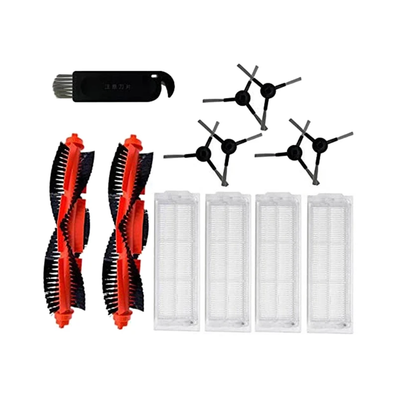 

Запчасти для робота-пылесоса Xiaomi STYJ02YM, сменная круглая щетка, фильтр НЕРА, аксессуары для пылесоса