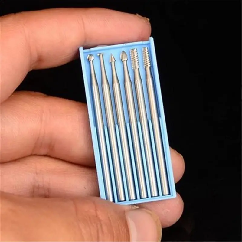 2.35 Handle Tungsten Steel Engraving Cutter Electric Hollow New 204 Threading Machine Olive Core Carving Cutter
