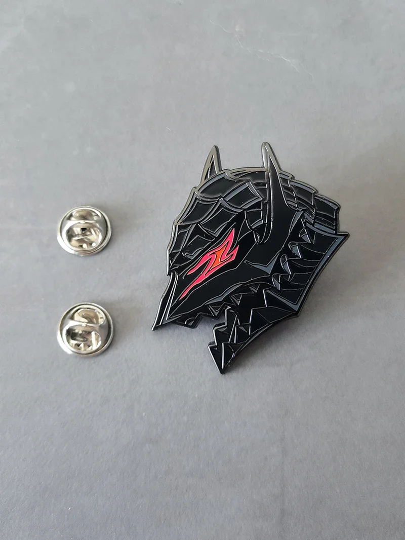 Wolf Pin Japanische Manga Emaille Pin