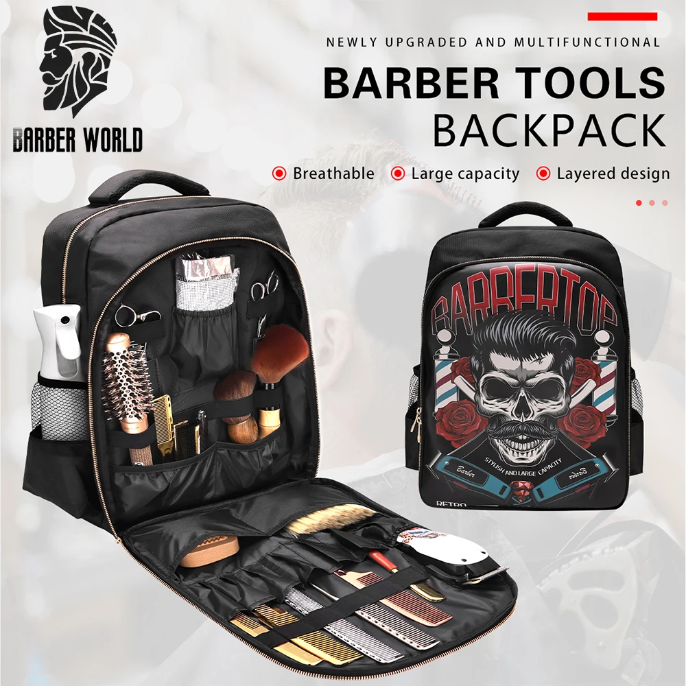 HairdressingToolsBackpackMultipurposeLuggageStorageCaseProfessionalStylistsHairTool