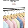 Clothes Drying Rack for Laundry Foldable Free of Installation Adjustable Stainless Steel Garment Rack 6