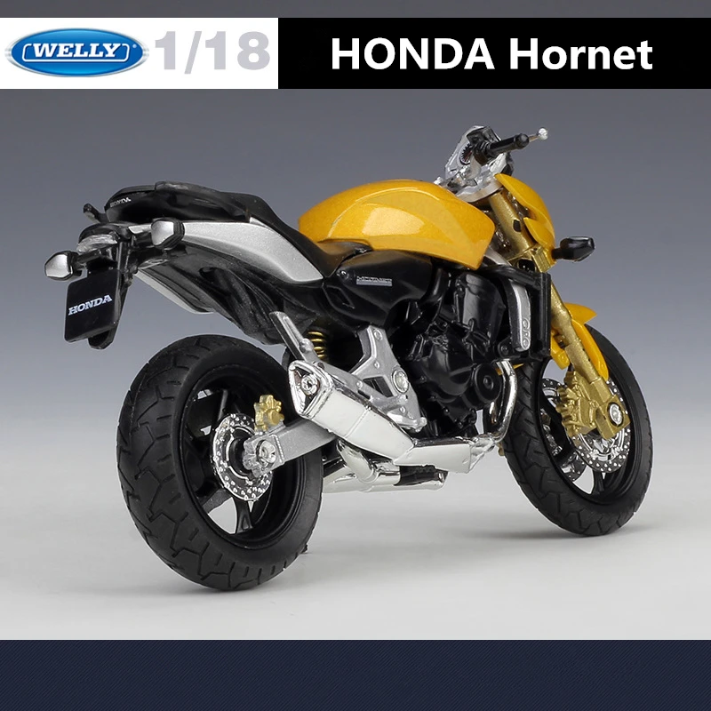 Moto Miniature Welly Honda X-ADV Rouge - Échelle 1:18, Métal Moulé, Avec Socle De Collection - 11cm, Pour Collectionneur