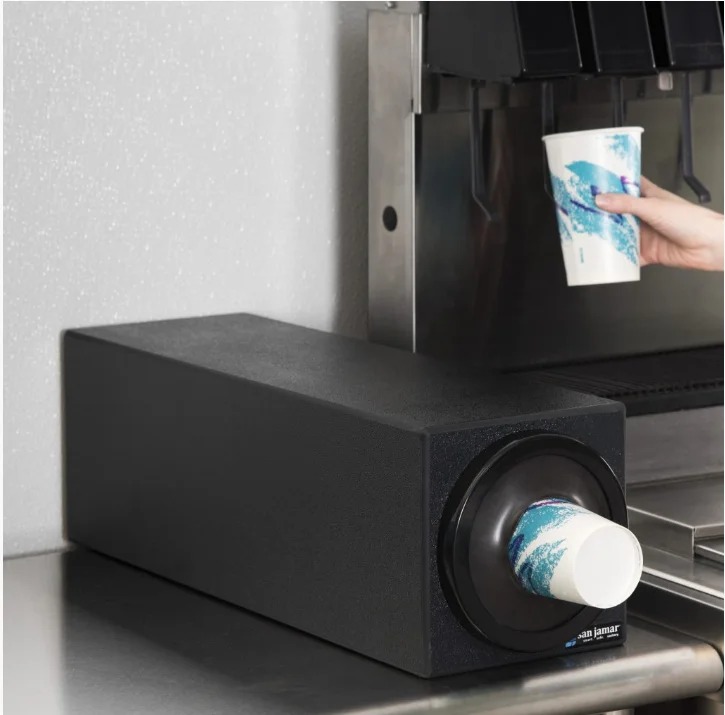 Plastic Countertop Cup Dispenser Beverage Dispenser Cabinets Cabinet