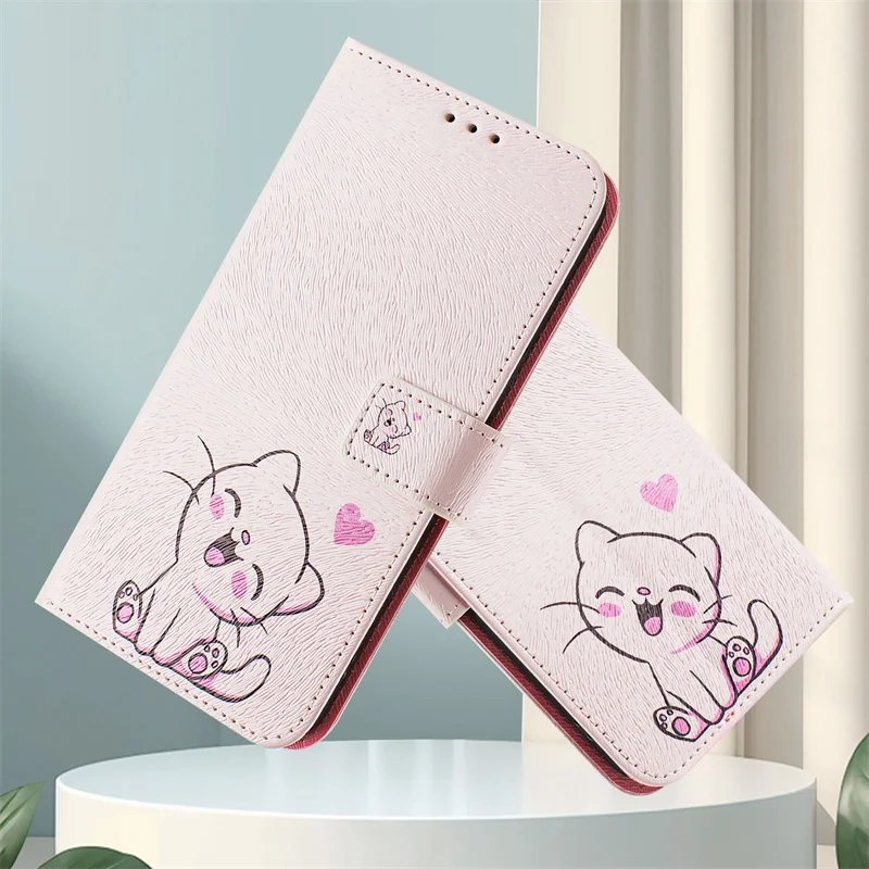 Butterfly Leather Wallet Cover Case