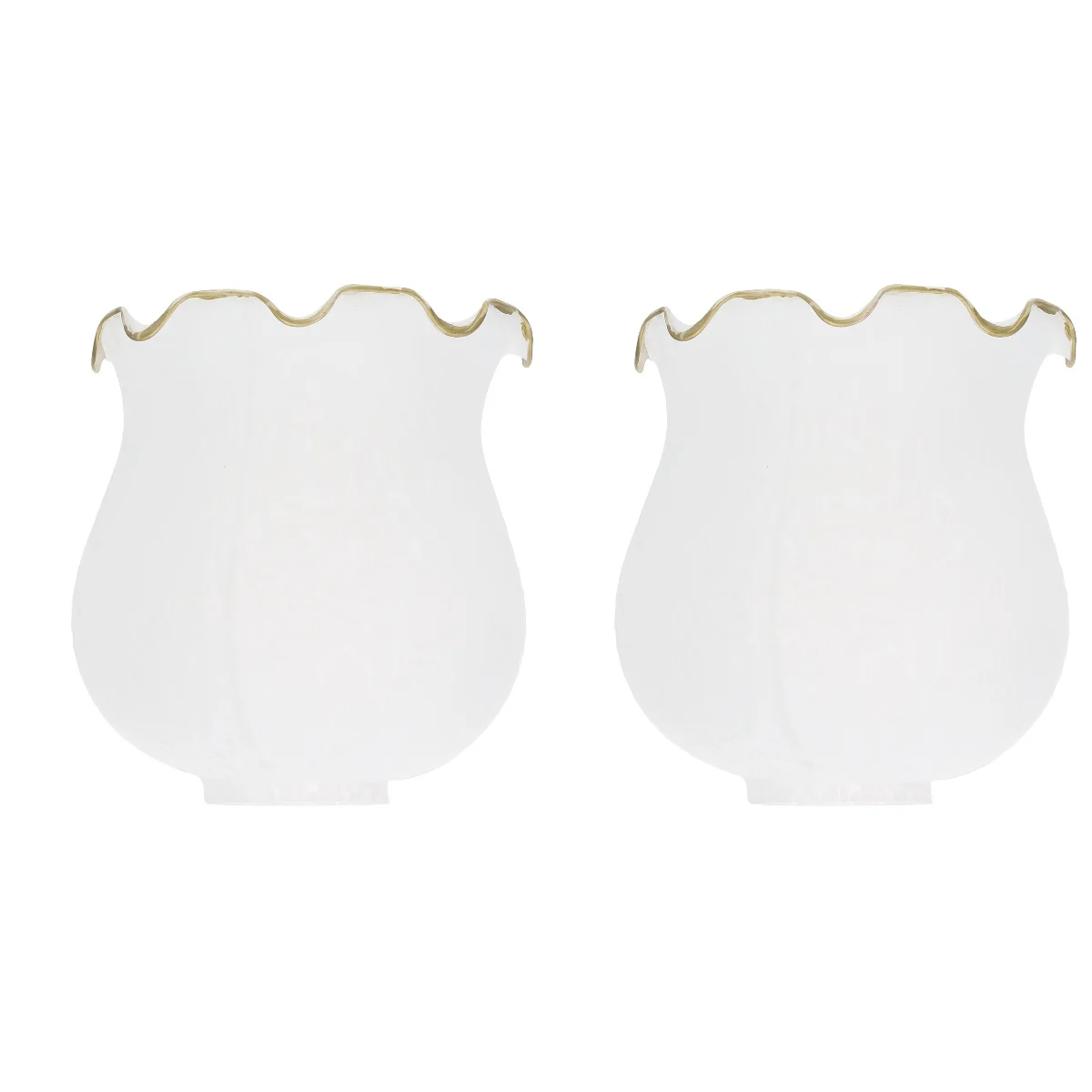 

Стеклянный подвесной светящийся кружевной абажур, простой матовый подарок на новоселье, красивый практичный белый стол, 2 шт.