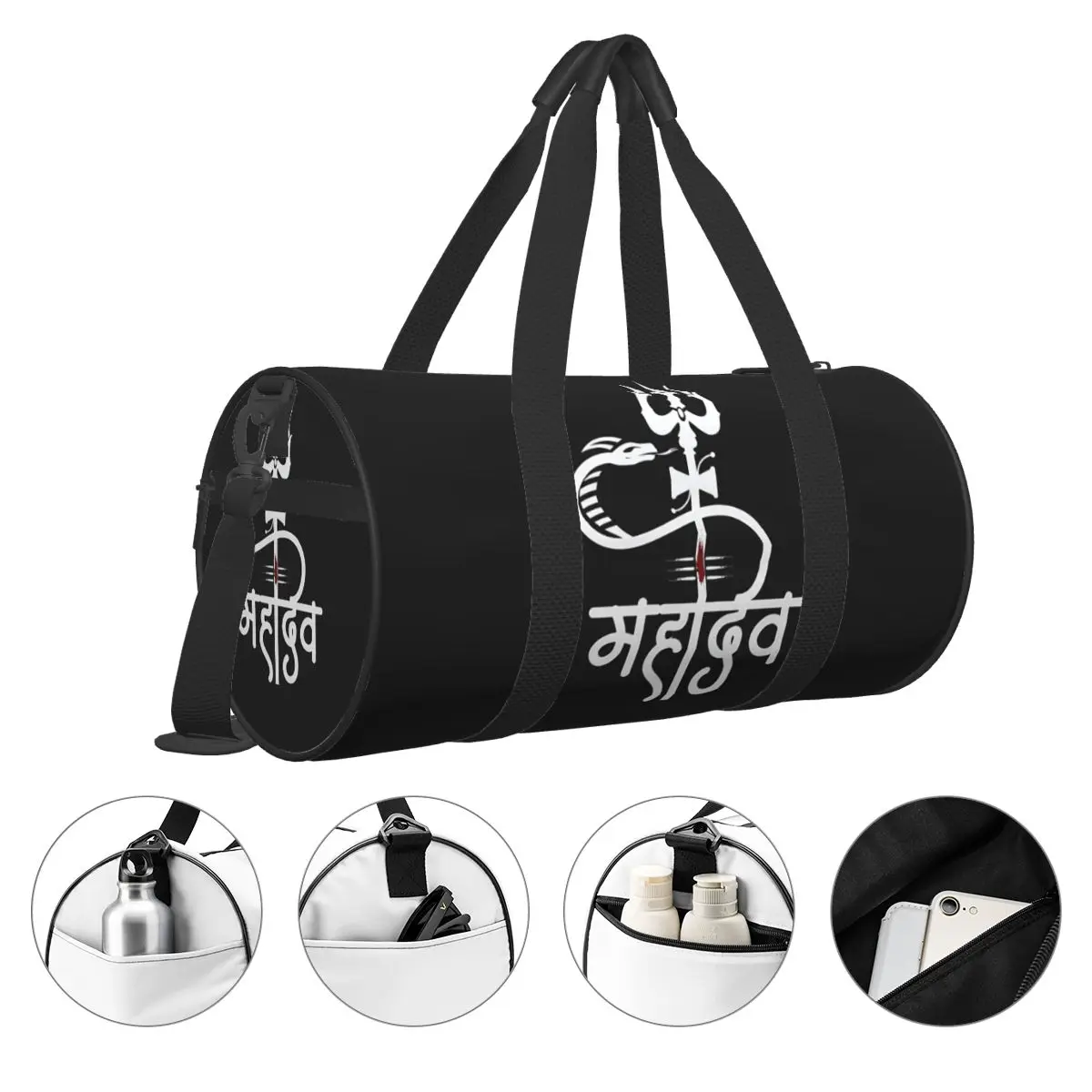 Hindu Art Backpacks For School Teenagers Girls Travel Bags Hindu India  Hinduism Mahadev Shiva Sees It God Bjp Krishna Indian - Backpacks -  AliExpress