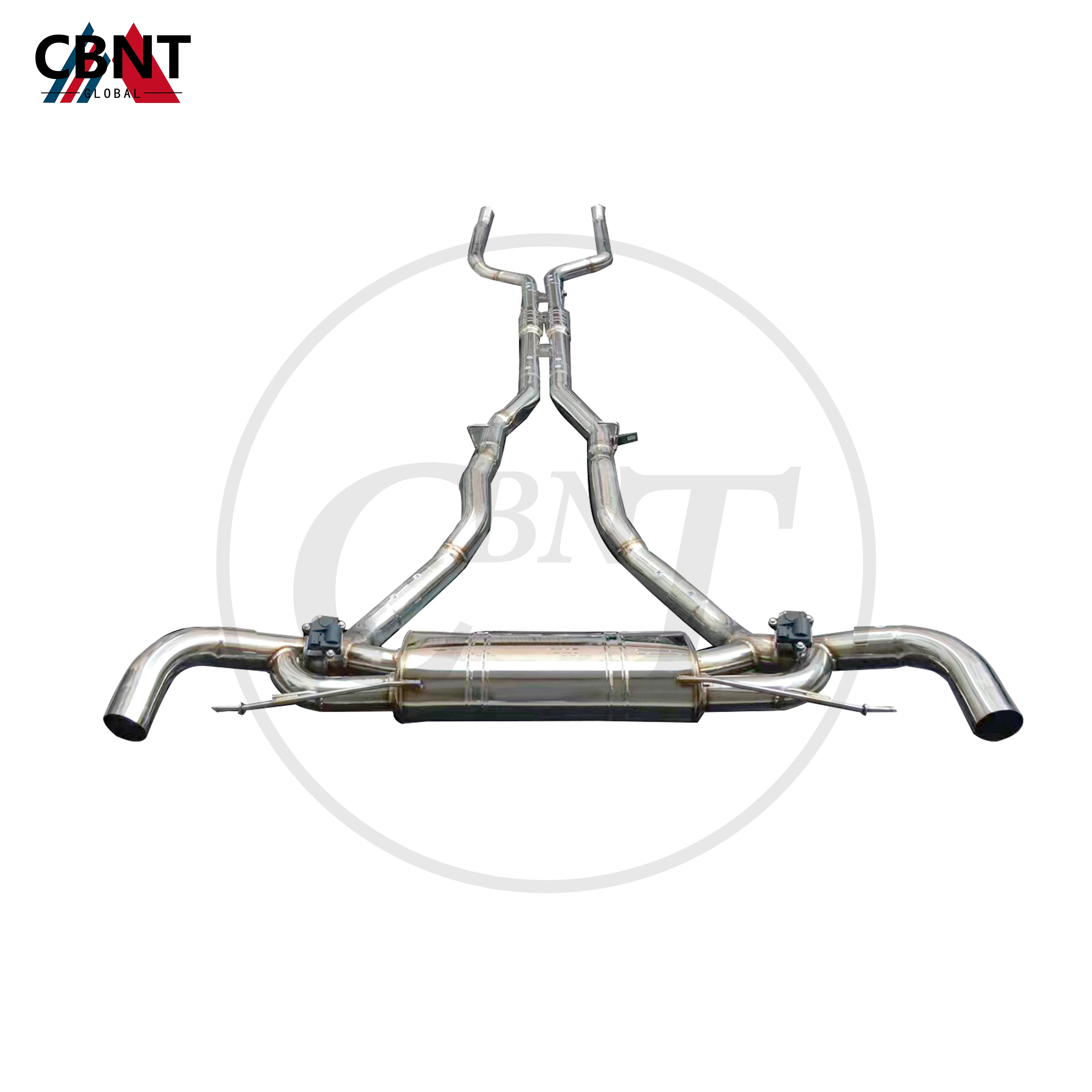 

CBNT for BMW X7 M50i Valved Exhaust-pipe Tuning Valvetronic Catback Pipe with Valve Muffler Performance SS304 Exhaust System