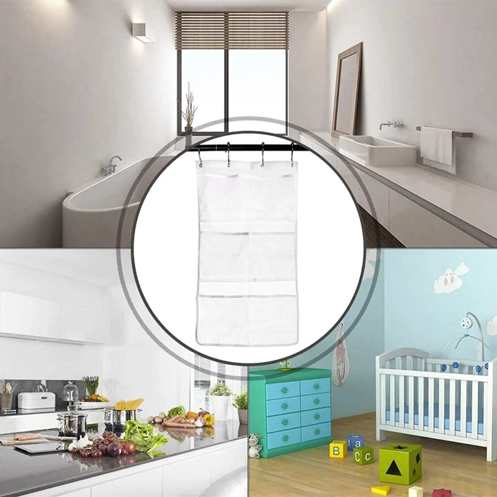 Organizador Puerta 4 Bolsillos Grandes 6 Bolsillos Malla 15 | Meses Sin