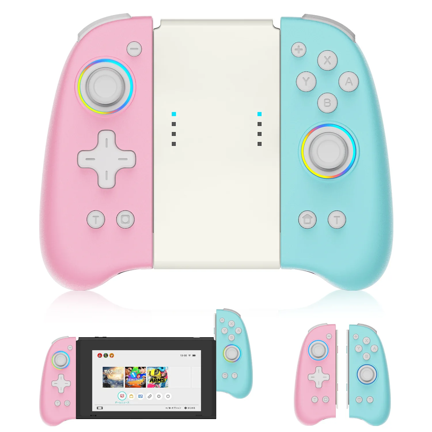 2022 Dual Joystick Gaming Player Machine For Nintendo Switch Game Controller Game Accessories Switch For Joycon Controller