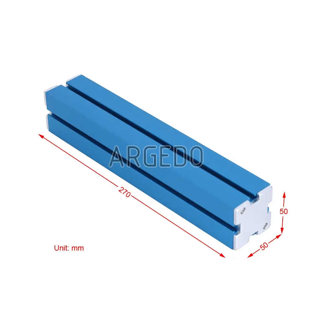 Xendoll Metal Long Base W011 270*50*50mm for Mini Woodworking Lathe W103MA W102MA