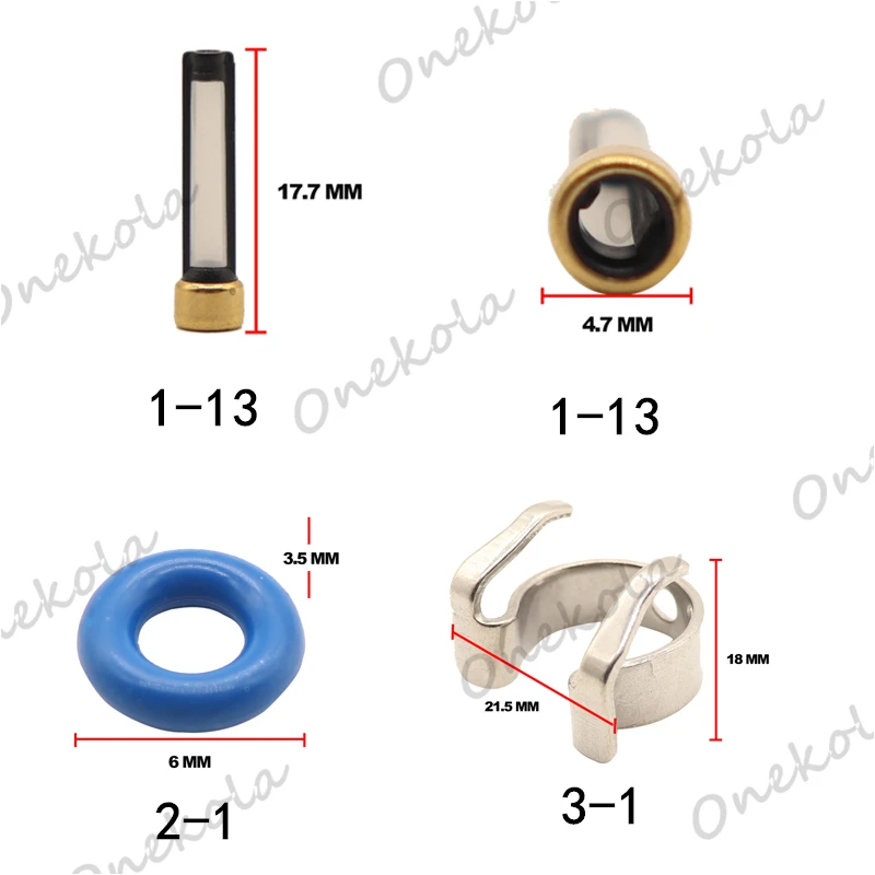 700pieces EA888 Fuel Injector Nozzle Seal Repair Kit For VW Golf Jetta Passat Audi A4 A6 Q5 TT 1.8 2.0 TFSI 06J998907D