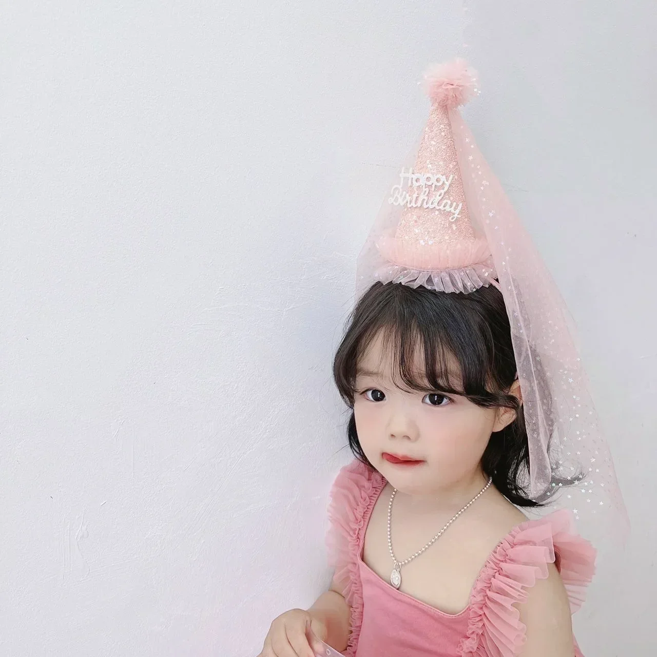 Birthday Party Glitter Birthday Hat Fairy Hair Hoop Party Decor Kids Girl Favor Headwear party hat birthday headband set