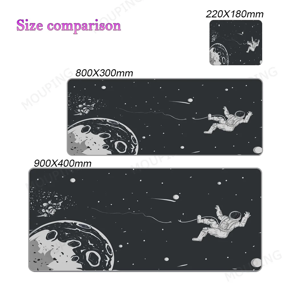 thumbnail image 1 of Alfombrilla de ratón con teclado mecánico en blanco y negro, alfombrilla de escritorio, alfombrilla de ratón japonesa, accesorios para jugadores de videojuegos Xxl 900x400, alfombrilla de mesa para al, 1 of 5