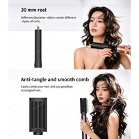 Brosse Soufflante Multi-Fonctions 30/40mm avec Baril Auto-Bouclant et Lisseur pour Cheveux Bouclés 3