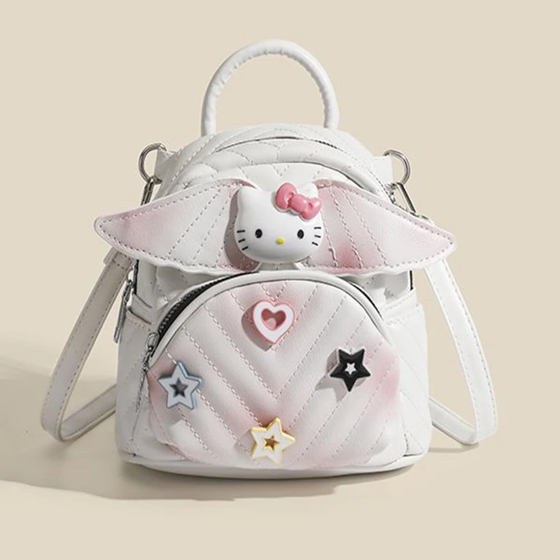 

New Kawaii Sanrio Hello Kitty Shoulder Bags Girls Heart Cute Cartoon Anime Y2K Mini Crossbody Bag Birthday Gifts Toys for Kids
