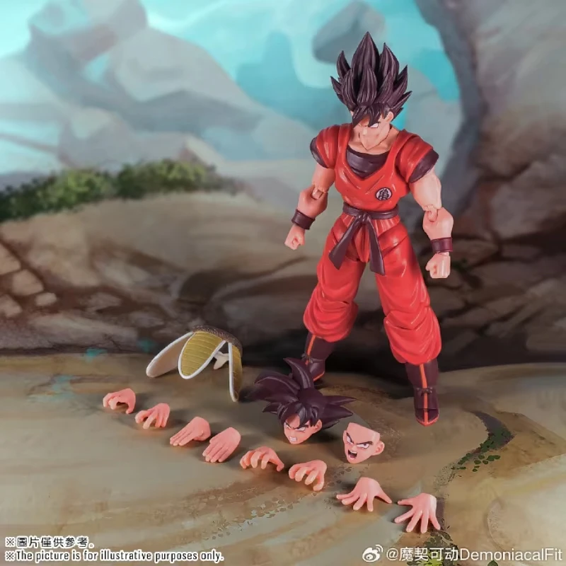 Demoniacal Fit Dragon Ball Z SHF Son Goku Kaio Ken Action