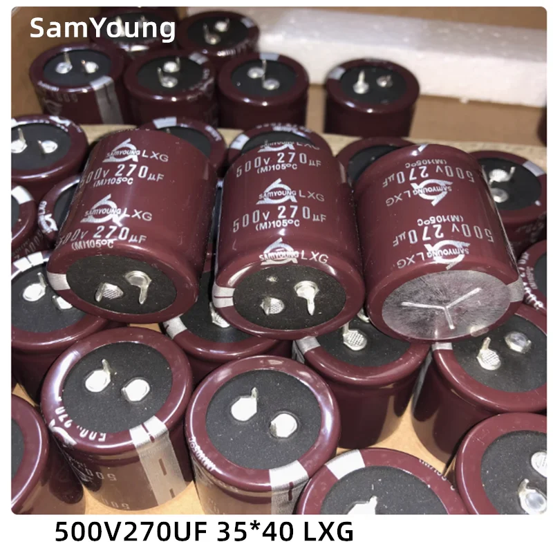 500V 390UF 330UF 270UF 150UF 560UF 470UF 220UF 180UF 120UF 100UF Electrolytic Capacitor 30X60 35X50 35X60 25X35 1PCS