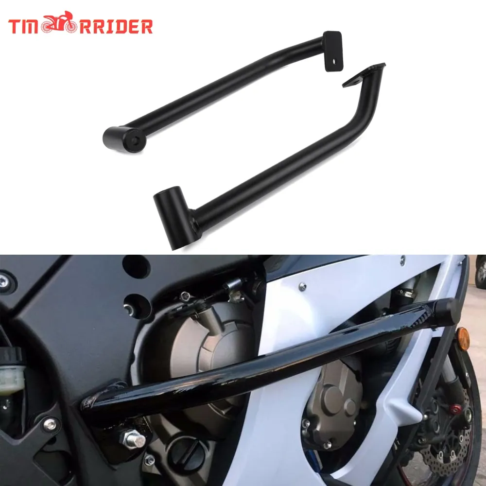 

Bumper Black Breed Crash Race Rail Bar Guard Protector for 2011-2014 Kawasaki Ninja ZX10R ZX-10R ZX 10 R 2012 2013 11 12 13 14
