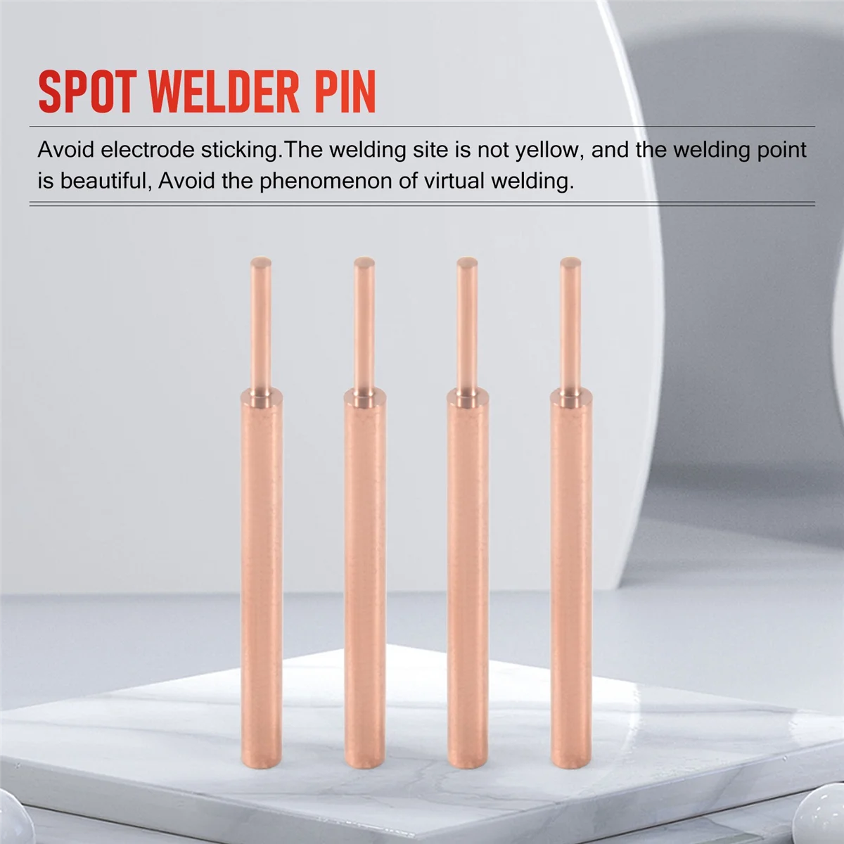 8PCS Welding Needle Aluminum Oxide 3mm Eccentric Rod Welding Machine Pen Brazing Battery Nickel Plate ZJY