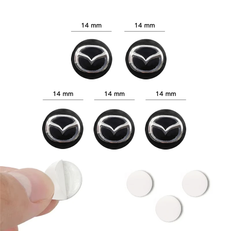 마쯔다 3 알렉사 CX30 CX-4 CX5 CX-5 CX8 CX-8 CX-30 CX9 CX-9 자동차 액세서리용 자동차 키 로고 스티커 엠블럼 배지 알루미늄 DIY