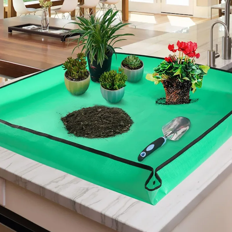 Large Foldable Waterproof Gardening and Transplanting Mat