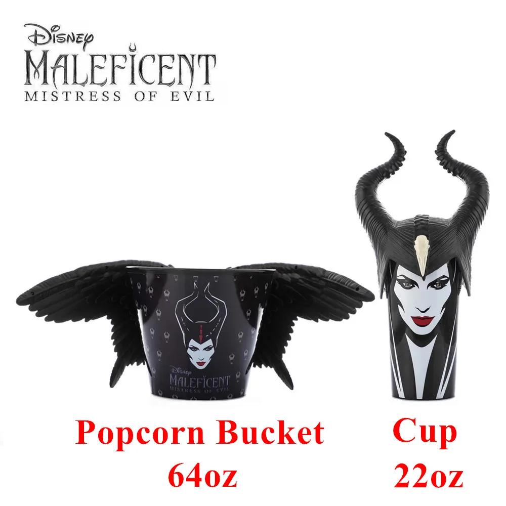 DisneyMaleficentMistressofEvilHornCupWingsPopcornBucket