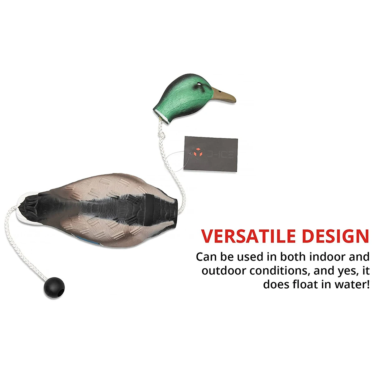 Duck Bumper Toy Hunting Dog Trainer Tools for Training Puppies and Adult, Hound Dogs with Whistle