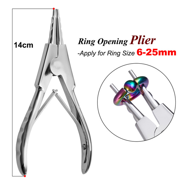 Sterile Surgical Steel Dermal Anchor Holding Tool Plier Tweezer Clamp Professional Disc Forcep Body Piercing Equipment 3-5mm