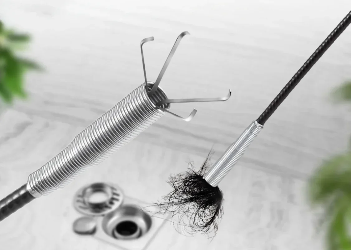 60cm Spring Pipe Dredging Sewer Tools Hair Dredging Drain Cleaner Sticks Clog Remover Cleaning Tools Household for Kitchen Sink drain cleaner drain cleaning tools pipe cleaning tool pipe cleaner pipe dredging tools pipe dredging tool