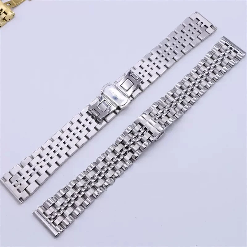 Premium Solid Stainless Steel Watch Strap Replacement Bracelet