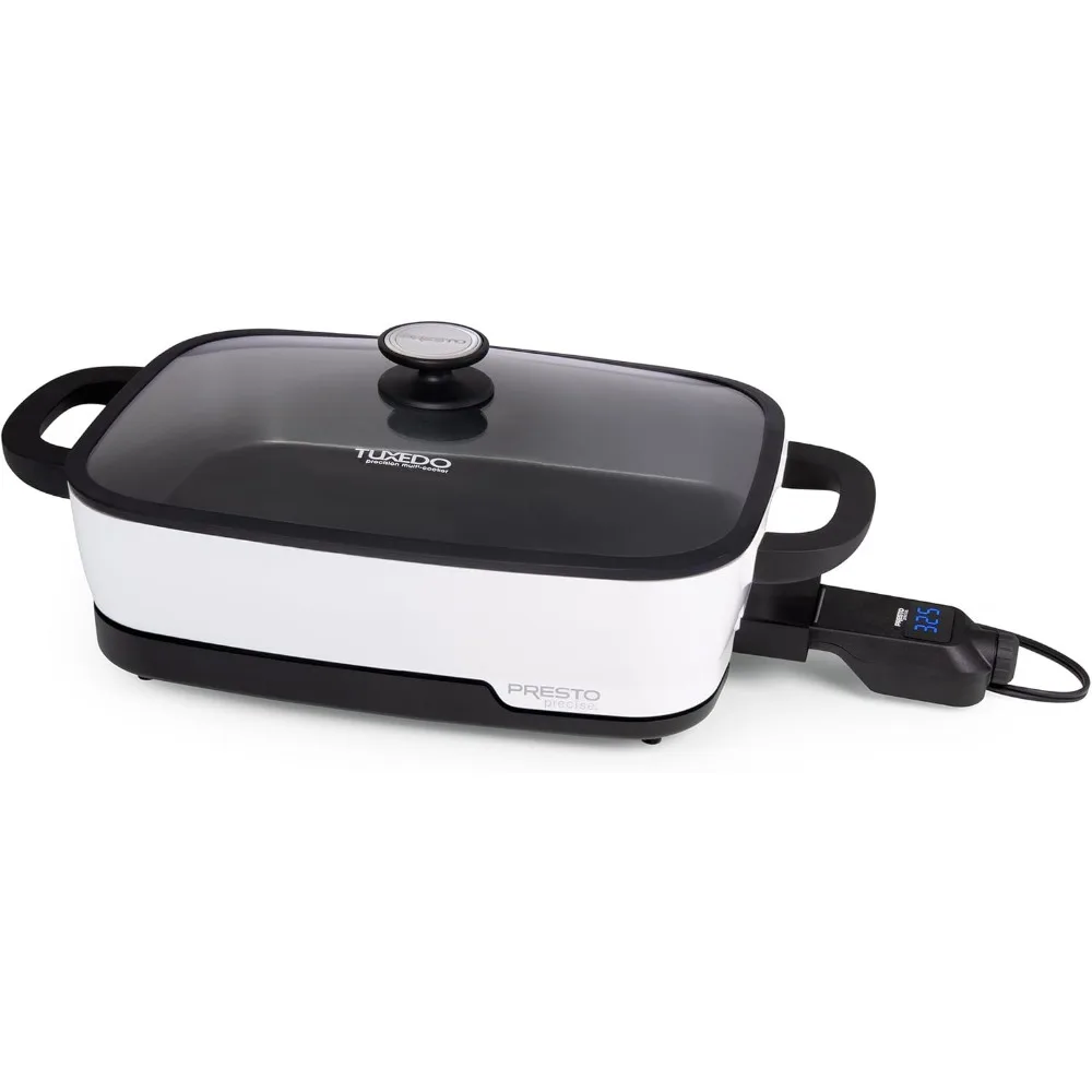 06854 Tuxedo Digital Precision Skillet, Sous Vide, Multi-Cooker