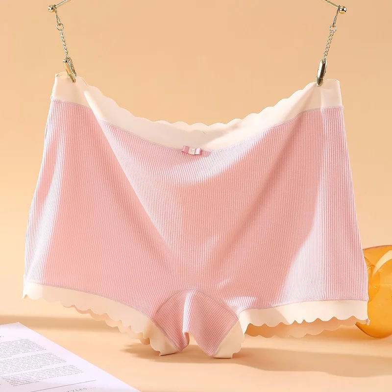 L--2Xl cotton Panties Women's Boxer Pants Plus Size Fashion Traceless Safety Pants Sexy Lace Boxer Woman Underwear high waist panties seamless panties cotton panties safety pants lace panties high waist underwear