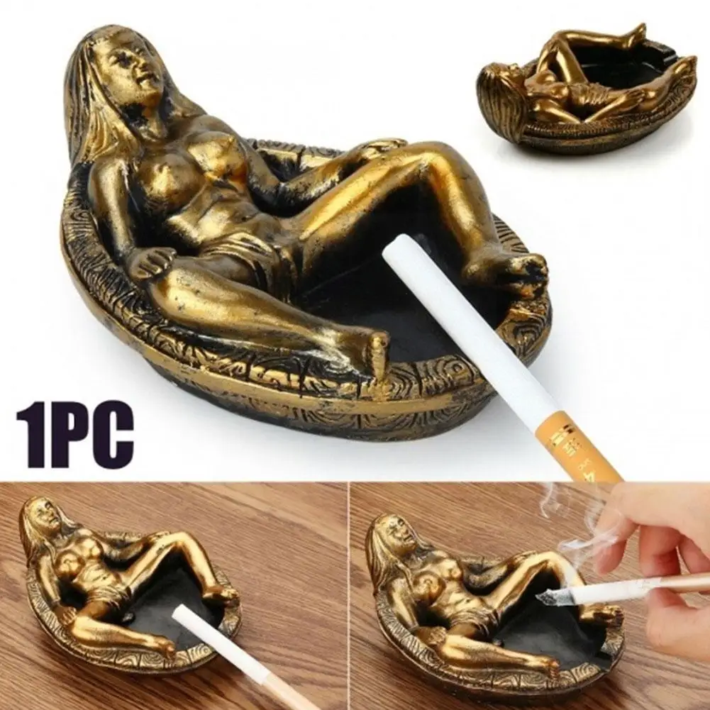 Ashtray Hot Girl Beauty Bathing Sand Tool Furnishing Hotel Home Living Room Decoration Creative Cigar Ashtray Portable Ashtray,Cigarettes Ashtray,Silicone Ashtray,Stainless Steel Ashtray,Metal Ashtray,Ceramic Ashtray