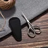 For Manicure Nail Cuticle Beard and Mustache Trimmer Nose Hair Tool 1Pcs Stainless Steel Small Makeup Grooming Scissors Eyebrows 1