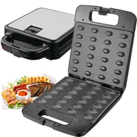 Waffle Maker 7 in 1 Sandwich Maker 1500W Panini Press With Removable Plates 1