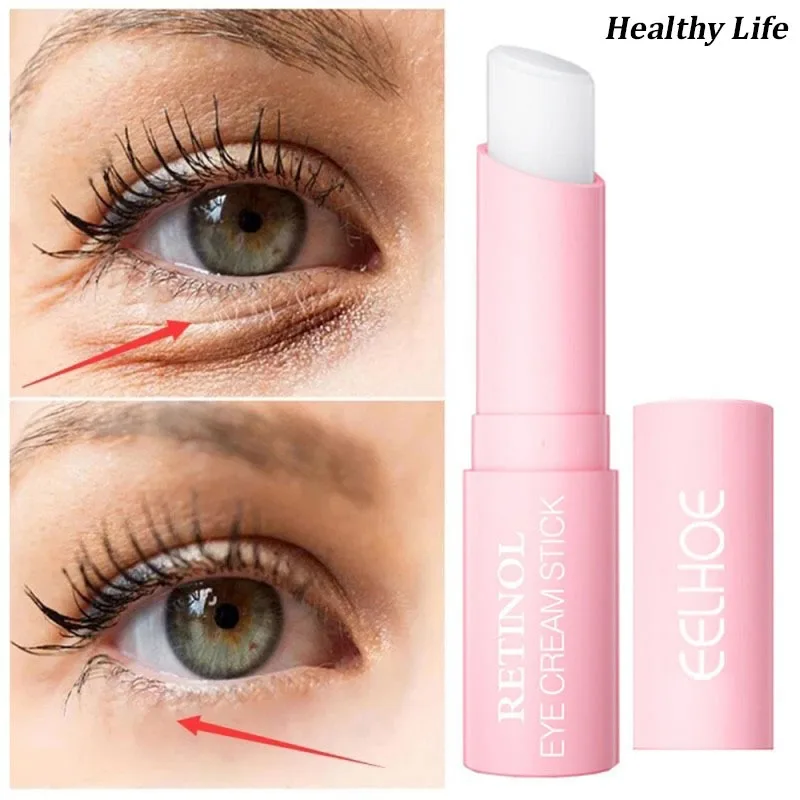 Instant Retinol Removing Wrinkle Eye Cream Anti Bags in The Eyes Dark Circles Moisturizing Reduce Lightening Fine Line Eye Stick