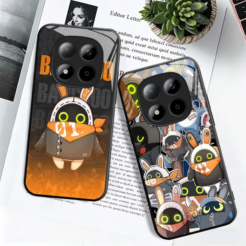 Zenless Zone Zero Bangboo Glass Shockproof Phone Case