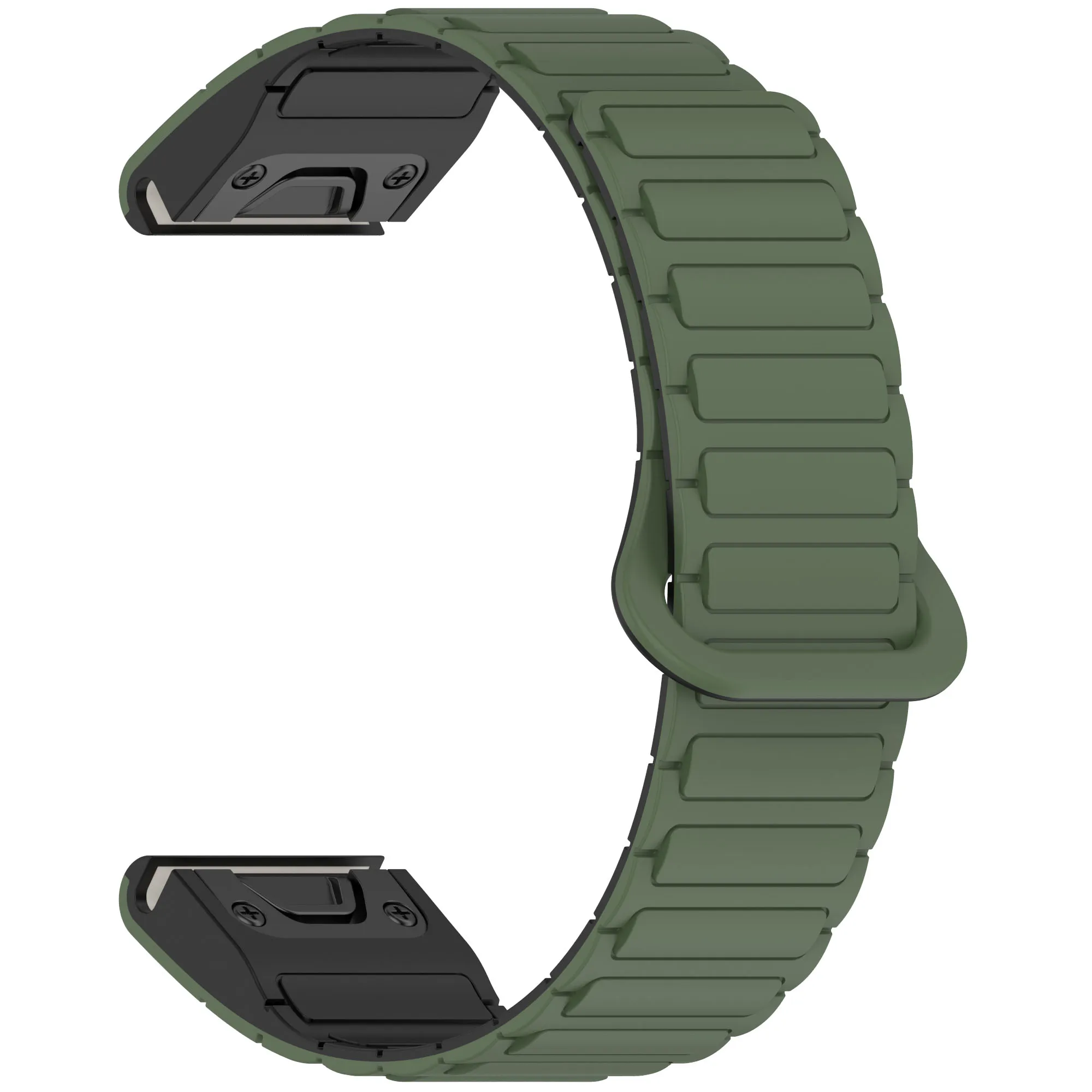 Magnetic Silicone Link Bracelet Strap - QuickFit 26 20 22mm