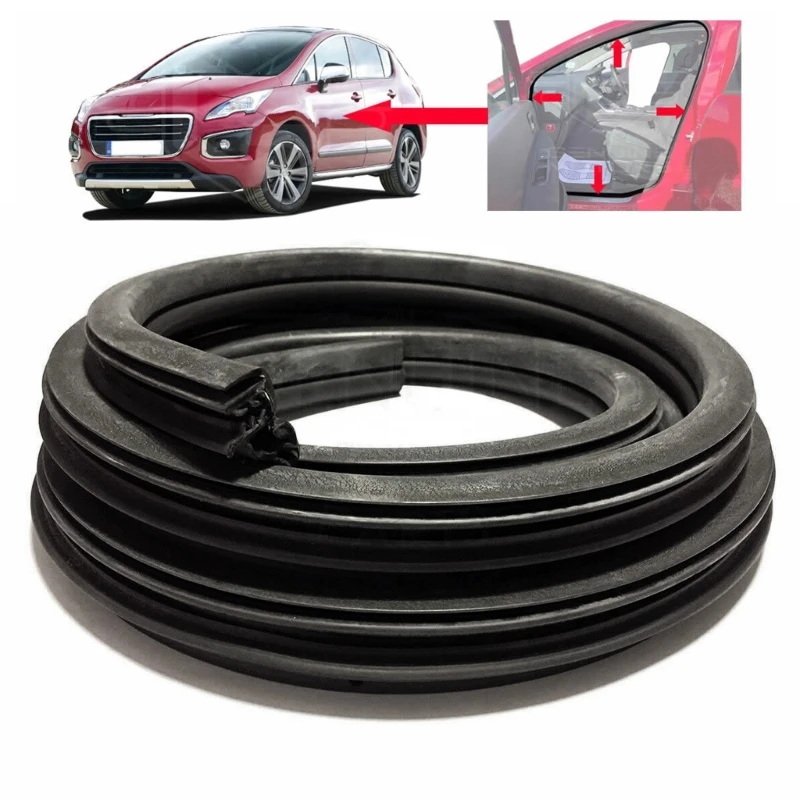 Auto Weather Stripping Car Door Rubber Seal Strip for 3008/5008