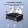 Fanless Industrial Mini PC i7-1355U 2x Gigabit Ethernet 2x COM RS232 8x USB Support WiFi 4G SIM LTE Windows Linux 6